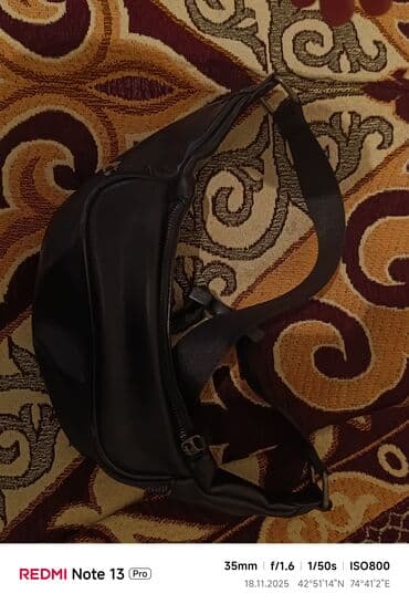 кошелек на пояс женский: Поясная сумка, бананка, Б/у, Материал: Искусственная кожа, Унисекс — 1