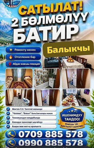 квартиры аренды: 2 комнаты, 54 м², 104 серия, 1 этаж, Евроремонт — 1