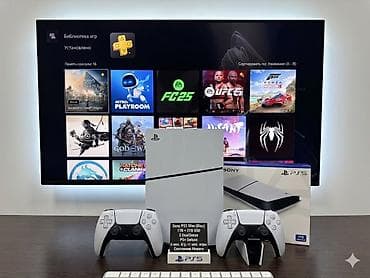 Продаю свою PlayStation 5 Slim с дисководом в идеальнейшем состоянии at lalafo.kg Продаю свою PlayStation 5 Slim с дисководом в идеальнейшем состоянии