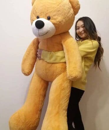 Мишка 160см. Бесплатная доставка! 🧸60 см 1000 сом (Бесплатная at lalafo.kg Мишка 160см. Бесплатная доставка! 🧸60 см 1000 сом (Бесплатная