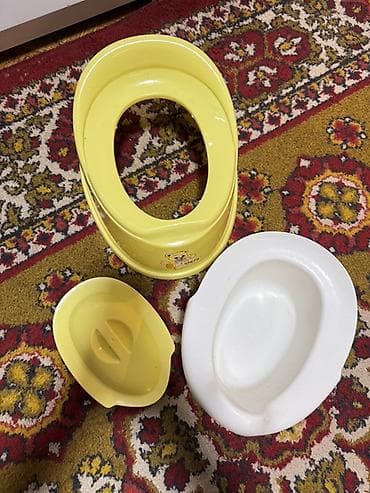 Балдар дүйнөсү: Детский горшок Defa, разборный. - Цвет: жёлтый с белой вставкой и — 2
