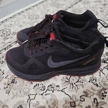 гортекс обувь: Мужские кроссовки, 37.5, Nike, Б/у, цвет - Черный, Самовывоз — 2