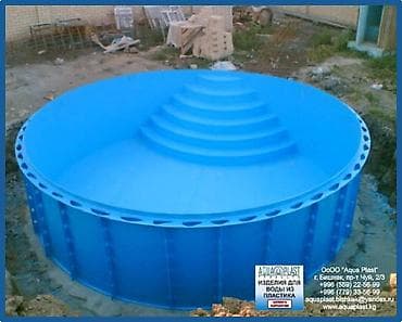 открытый бассейн: Полипропиленовые бассейны — это практически идеальный вариант для — 2