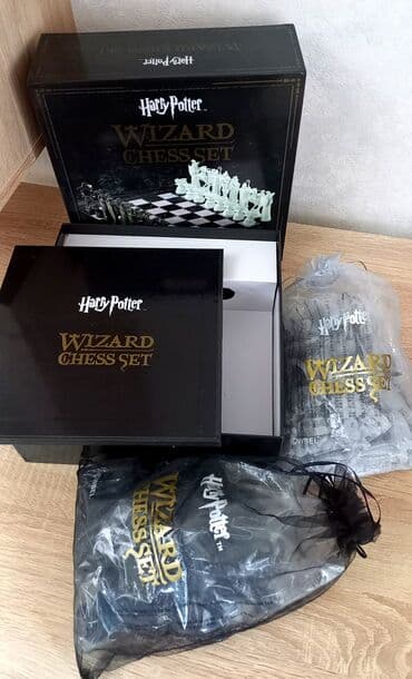 настольный теннис ош: Шахматный набор Wizard Chess Set по мотивам «Гарри Поттера». ♟️В — 7
