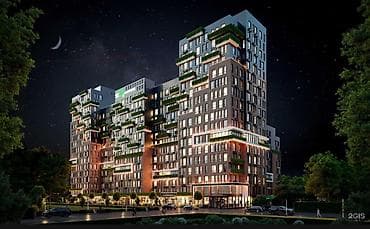 art square: 3 комнаты, 127 м², Элитка, 6 этаж, Готовая ПСО (под самоотделку) — 2