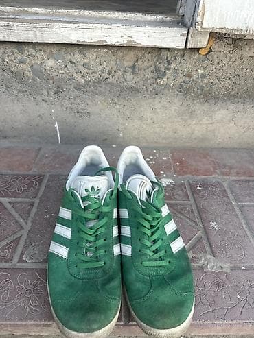 сколько стоят адидас газели: Оригинал Adidas Gazelle OG зеленые кроссовки 43 размер очень в хорошем — 2