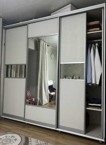 шкаф купе бишкек: Шкаф купе, Б/у, С зеркалом, ЛДСП — 1