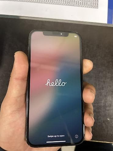 iphone 12 minu: IPhone 12 Pro, Б/у, 128 ГБ, Pacific Blue, Защитное стекло, Чехол, 76 % — 1