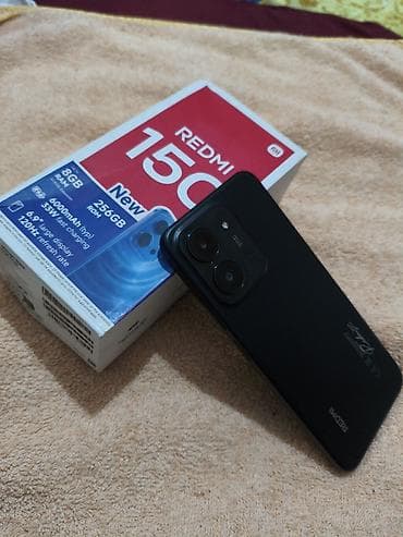 Redmi, Redmi 15C, 256 ГБ, цвет - Черный, 2 SIM