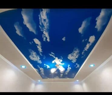 Натяжной потолок Глянцевое, Матовое, 3D потолки Гарантия, Бесплатная консультация, Бесплатный замер