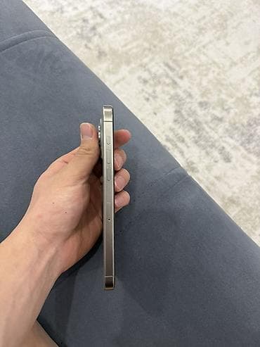 aphone 12 pro: IPhone 15 Pro Max, Б/у, 512 ГБ, Natural Titanium, Кабель, 84 % — 5