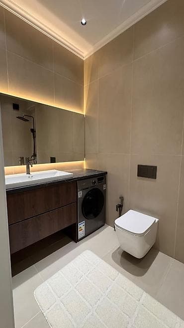 Квартиры: 3 комнаты, 100 м², Таш-Рабат ТРЦ Элитка, 13 этаж, Свежий ремонт — 6