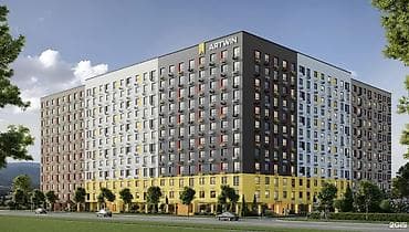 king: 3 комнаты, 75 м², Элитка, 8 этаж, Готовая ПСО (под самоотделку) — 2