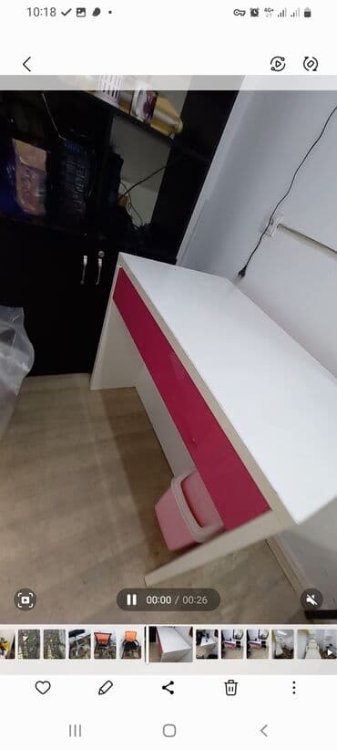 письменный стол бишкек цена: Продаю маникюрный стол, можно как письменный стол широкий — 1