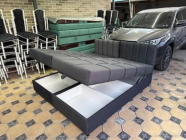 him kg: Односпальная кровать, С ящиком для хранения, длина - 200 см — 5