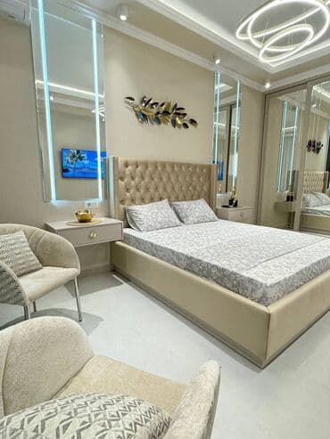 долгосрочная аренда домов в бишкеке: 1 комната, Душевая кабина, Постельное белье, Кондиционер — 20