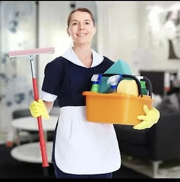Домашний персонал и уборка: Требуется Уборщик — 1