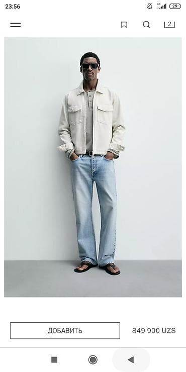 soft shell: Продам Джинсовую куртку рубашку Zara original! Цвет черный !! Белый на — 2