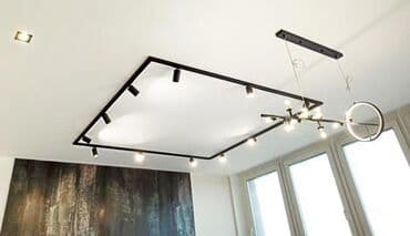 трековые светильник: Натяжной потолок 3D потолки, Матовое, Глянцевое Монтаж, Бесплатная консультация, Демонтаж — 2