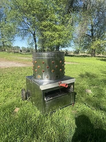 Электрическая перощипальная машина для птицы (барабанного типа) - — 9