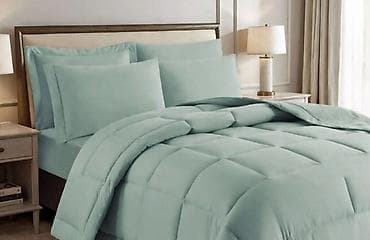 double a: Комплект постельного белья с объемным стеганым одеялом Jinziier - — 2