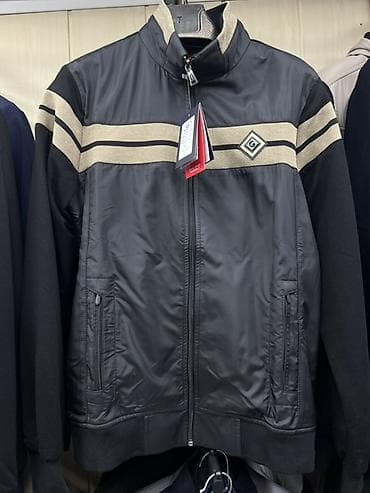 Мужская одежда: Мужской спортивный костюм G-Sport (толстовка+ брюки), черный с желтыми — 1