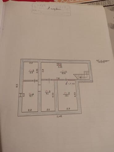 частный дом кок жар: Дом, 136 м², 6 комнат, Собственник, Старый ремонт — 22