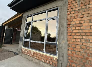 для ламинации: Панорамный металлопластиковый оконный блок - Материал профиля: ПВХ — 1