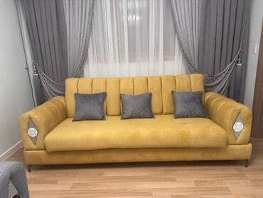 2 х местный раскладной диван: Раскладной диван, Новый — 8