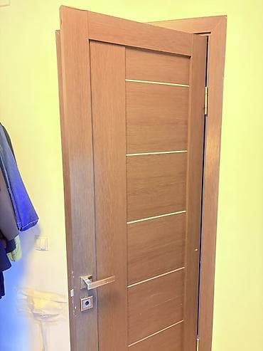 third edition solution: Двери для домов и квартир, Одностворчатая, Правосторонняя, цвет - Коричневый — 1