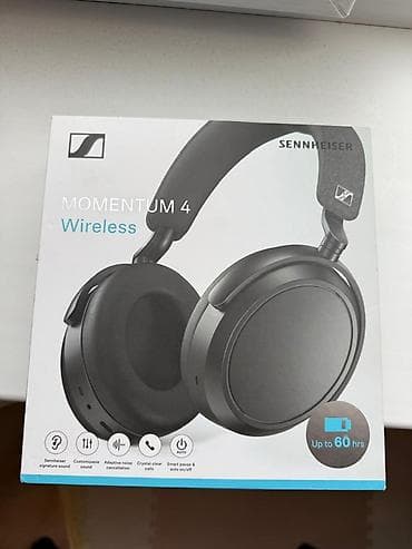 звуконепроницаемые наушники: Беспроводные накладные наушники, Sennheiser — 3