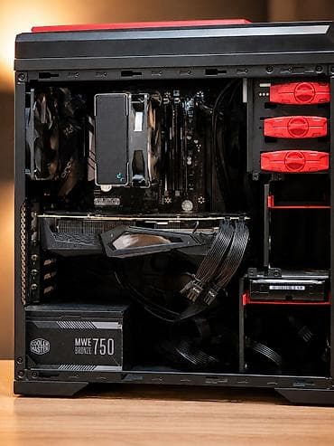 intel: Компьютер, ядер - 6, ОЗУ 16 ГБ, Для работы, учебы, Б/у, Intel Core i5, NVIDIA GeForce RTX 2080 Super, HDD + SSD — 2