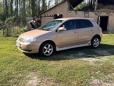 red cell: Toyota Corolla: 2004 г., Автомат, Бензин, Хэтчбэк — 7