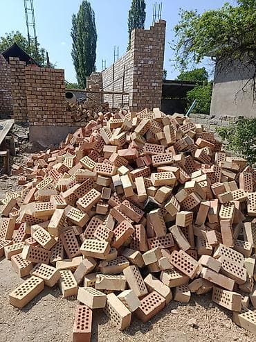 пластиковый ящик для овощей: Полнотелый, таблетка, Жженый кирпич, Одинарный, 250×120×65 — 3