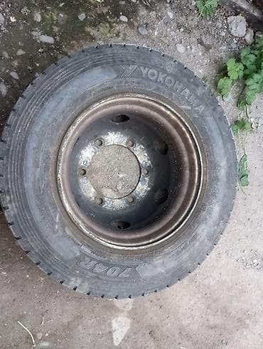 атега: Колеса в сборе 215 / 75 / R 17.5, Всесезонная, Б/у, Грузовики/Автобусы, Железные — 6