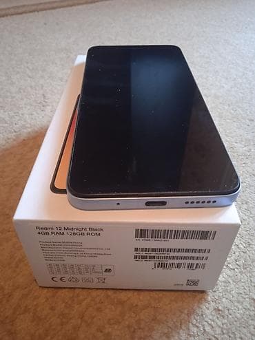 чехол redmi note 12: Redmi, Redmi 12, Б/у, 128 ГБ, цвет - Голубой — 1
