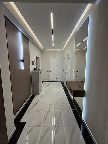 Квартиры: 2 комнаты, 67 м², Пишпек Элитка, 7 этаж, Дизайнерский ремонт — 7