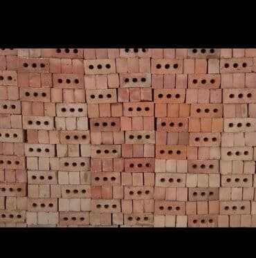 Пустотелый, дырчатый, Жженый кирпич, Полублок, 250×120×90
