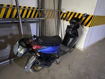 двухместный мопед: Тип скутера 125 куб. см, Бензин — 4