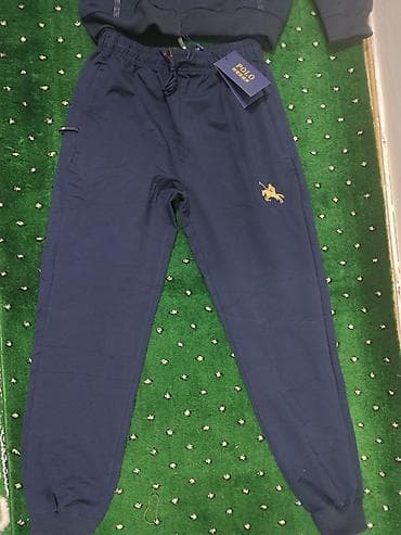 Свитера: Мужской спортивный костюм, L, Polo Ralph Lauren, Новый, цвет - Синий, Самовывоз — 4