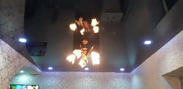 реставрация натяжного потолка: Керме шыптар Жылтырак, Жылтырабаган, 3D потолоктор Кепилдик, Акысыз консультация, Акысыз ченөө — 9
