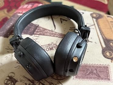 Настольные ПК и комплектующие: Беспроводные накладные наушники, Marshall, Б/у — 2