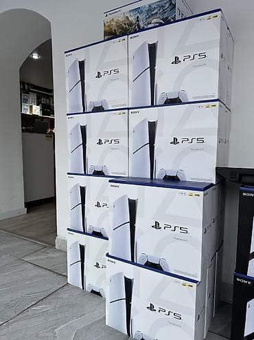 VR көз айнек: 🎮 PS5 Slim 1TB (Disc Version) 📦 Что это за модель PlayStation 5 — 1