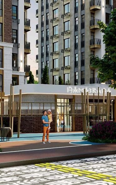 bay tash: 3 комнаты, 82 м², Элитка, 7 этаж, Готовая ПСО (под самоотделку) — 7