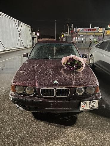 Унаа сатуу: BMW 5 series: 1993 г., 2.5 л, Кол менен иштөөчү, Бензин, Седан — 8