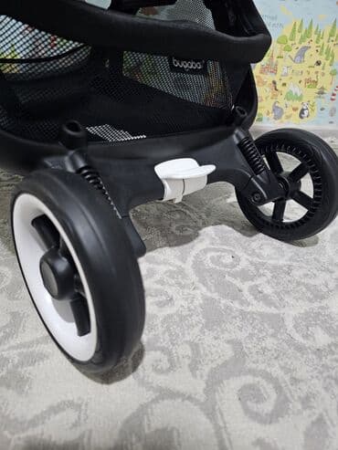 где можно починить коляску: Коляска, цвет - Черный, Новый — 11