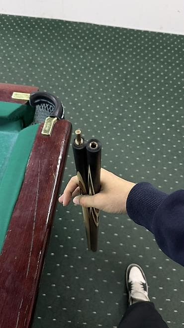 струны для гитары: Бильярдный кий разборный - Двухсоставной кий с винтовым соединением — 3