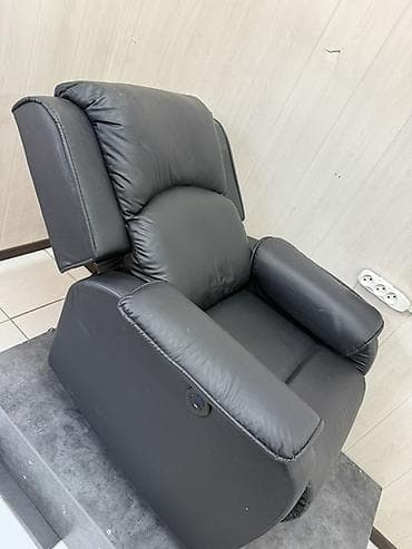 электрический шезлонг: Реклайнер, цвет - Черный — 3