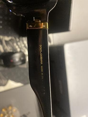 Көз айнектер: Күндөн коргоочу көз айнектер көз айнек, Dolce & Gabbana, Унисекс, Тик бурчтуу, Жөнгө салынуучу мурун тирегичтер — 5