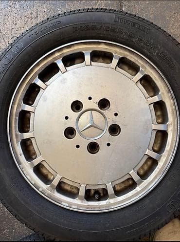 diska 14: Комплект из 4 оригинальных дисков Mercedes-Benz с шинами Pirelli — 2